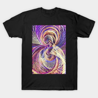 Purple Swirly Days T-Shirt